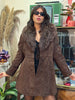 Stunning suede Afghan coat