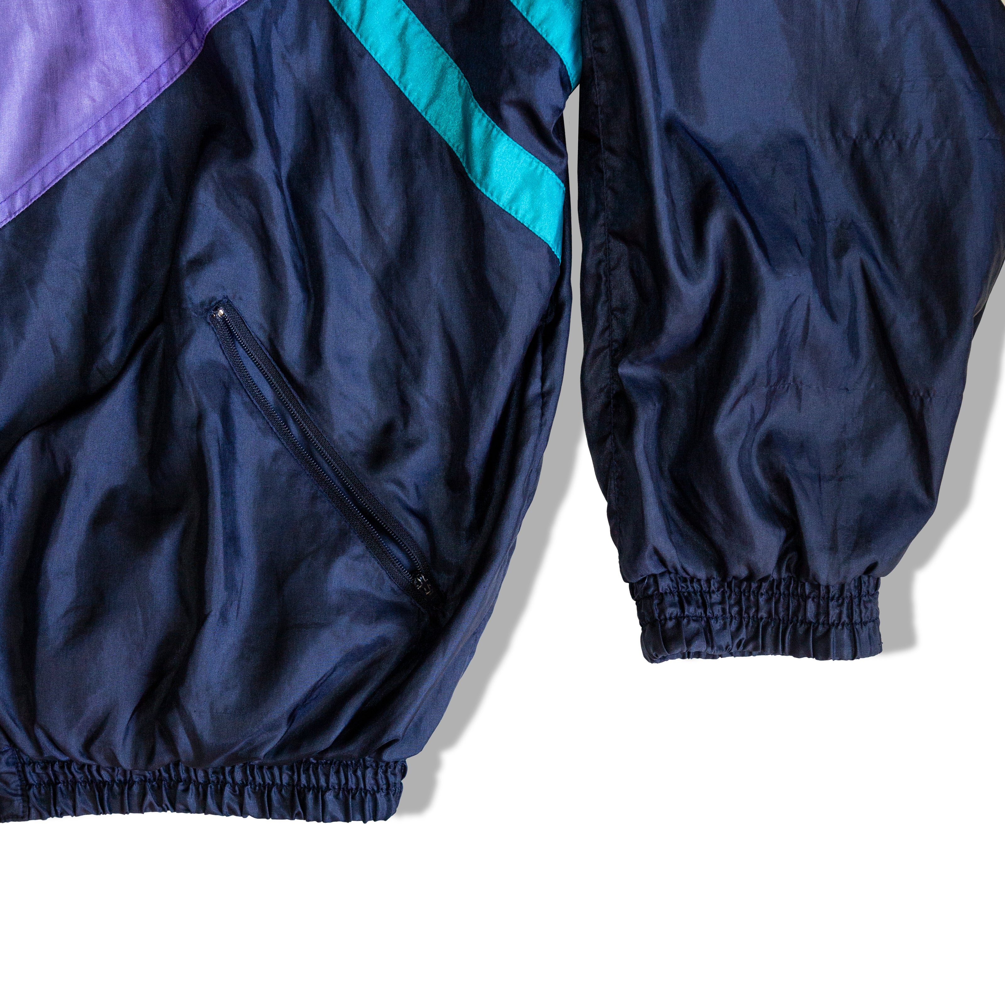 Vintage colorful windbreaker (L)