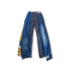 Thoughts Reworked patchwork jeans