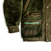 Green Sherpa Hunting Jacket with Gore-Tex Panels and Utility Pockets (M)