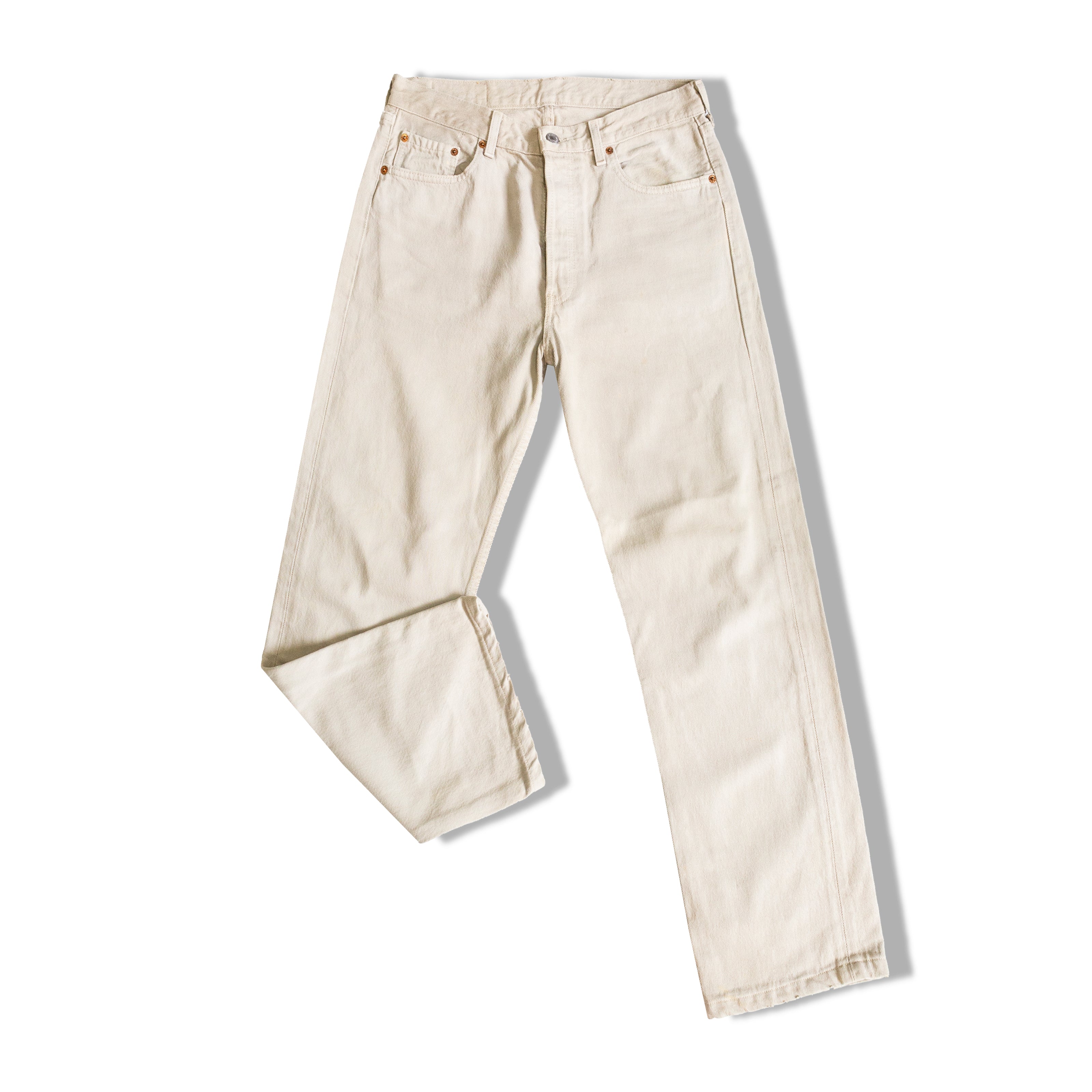 Levis 501 beige jeans (W33)