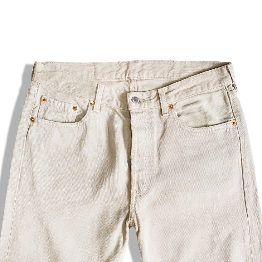 Levis 501 beige jeans (W33)