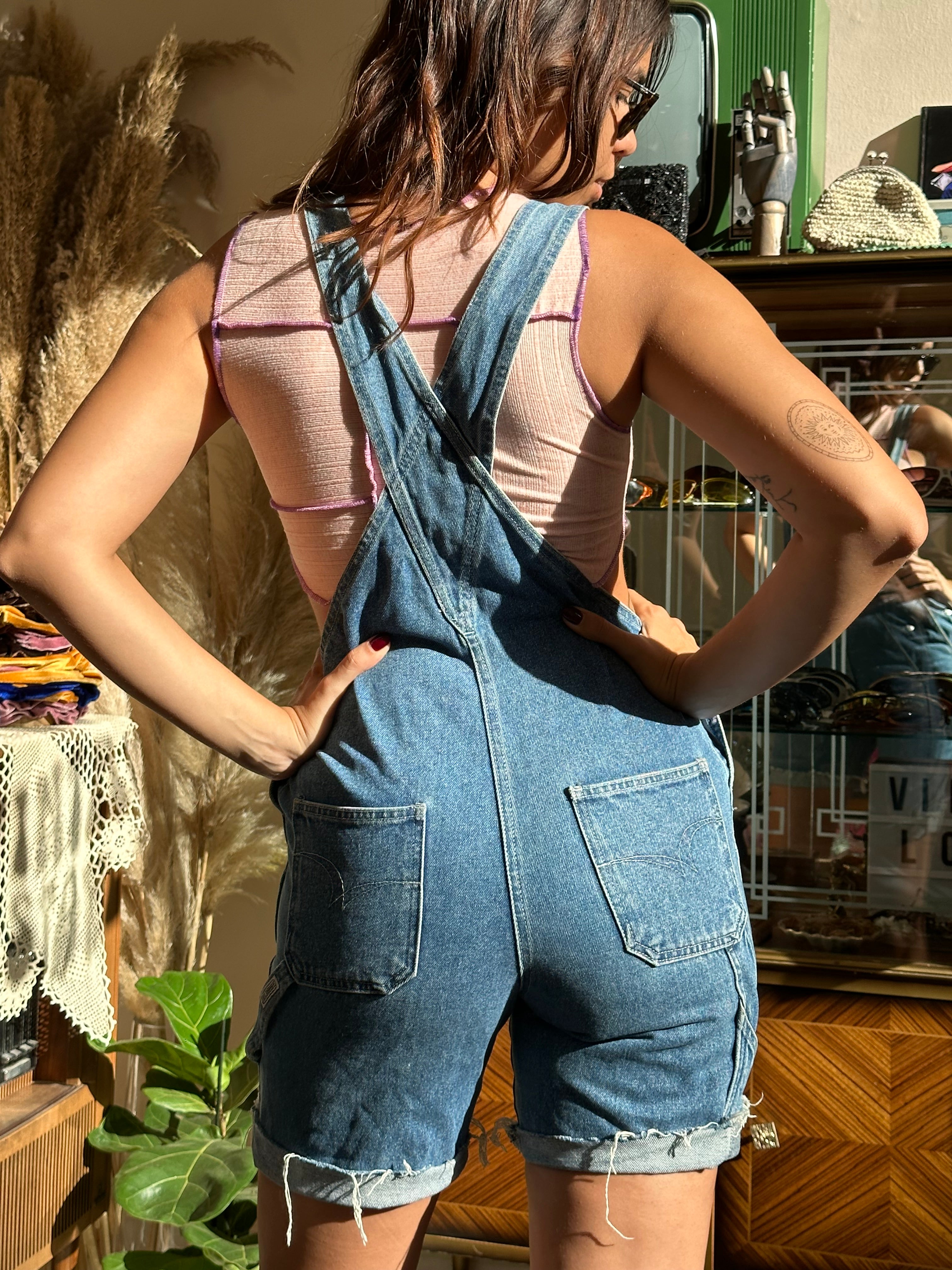 Vintage Lee Cooper short dungarees