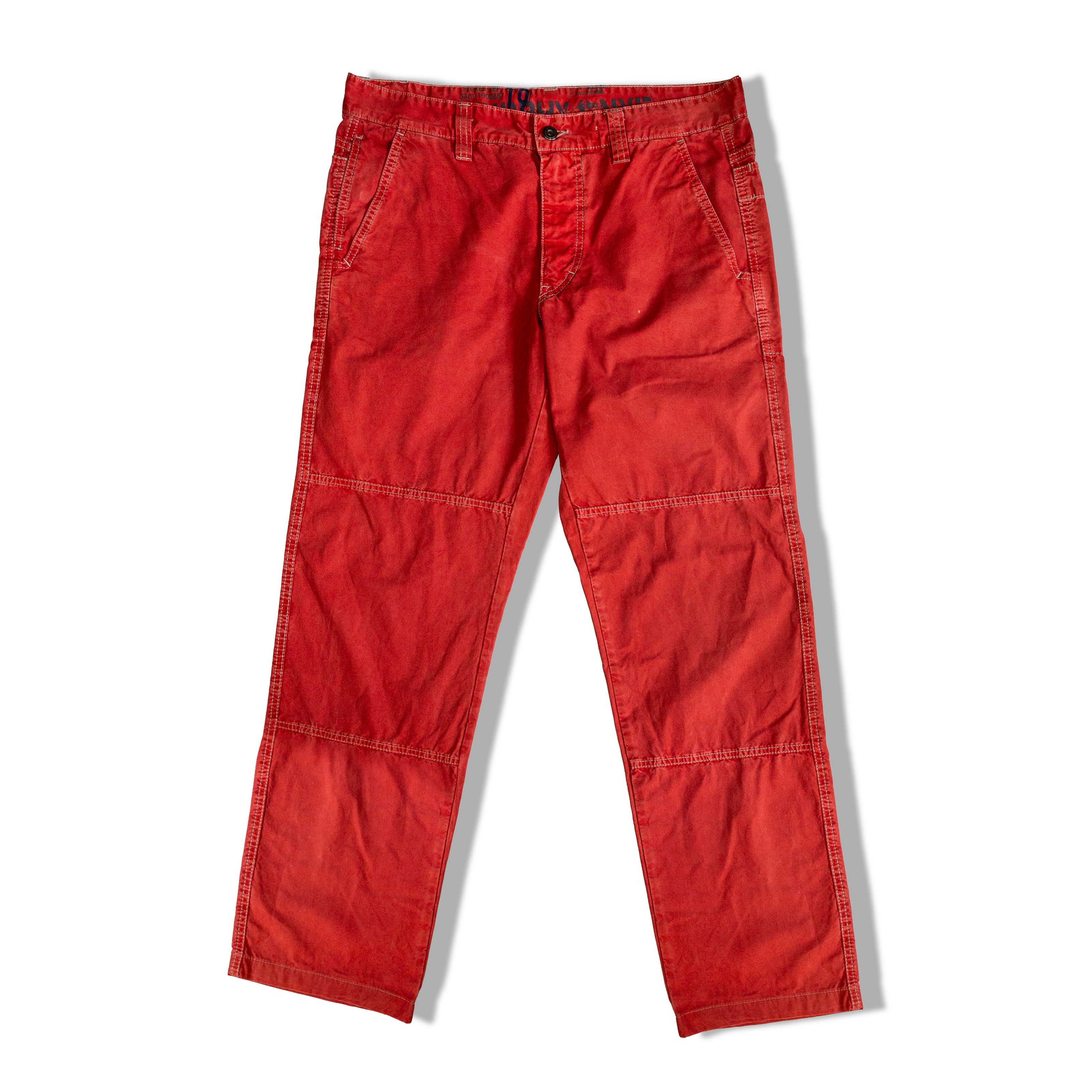MURPHY & NYE red workwear chore pants
