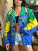 Vintage funky windbreaker