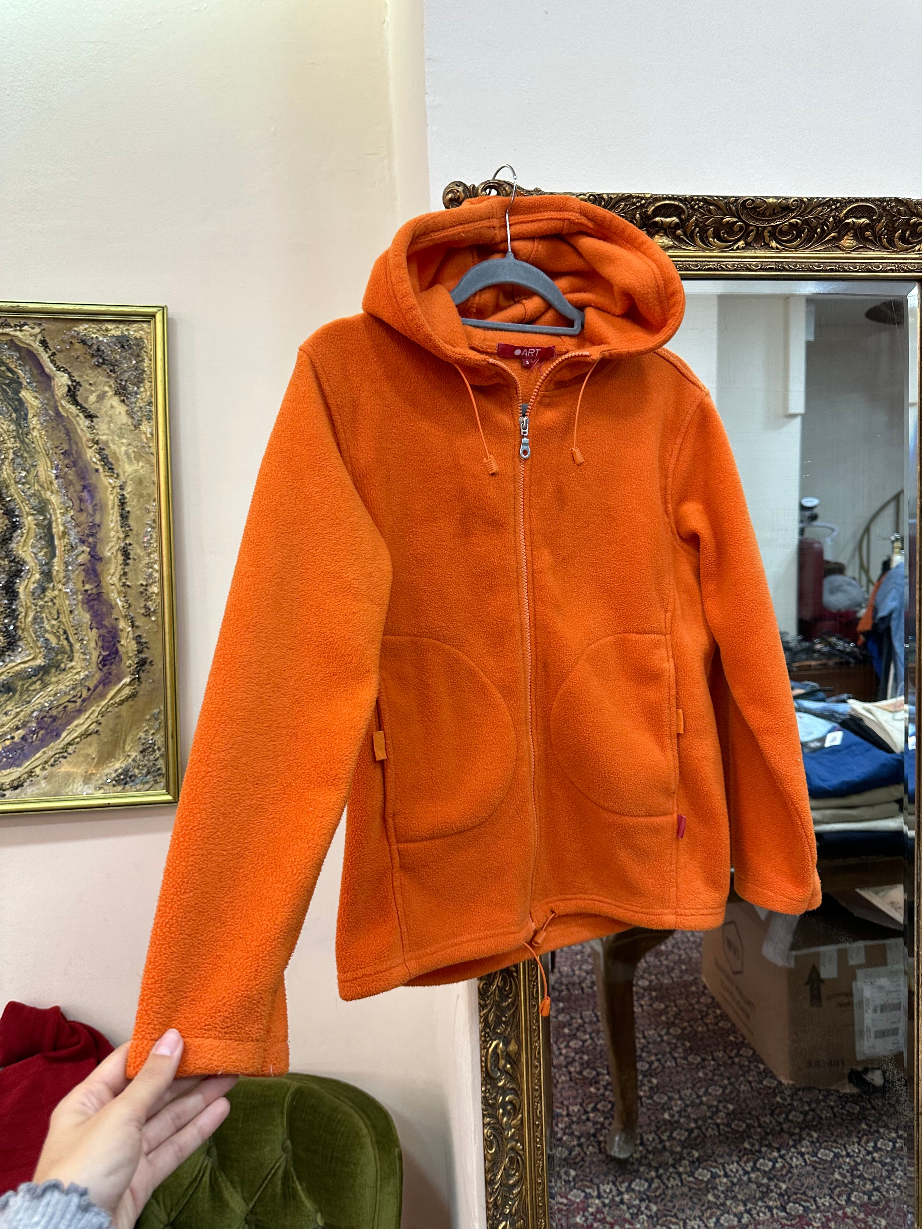 Cute orange fleece