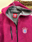 FC Bayern knit jacket with fleece lining