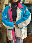 Vintage funky oversized ski jacket