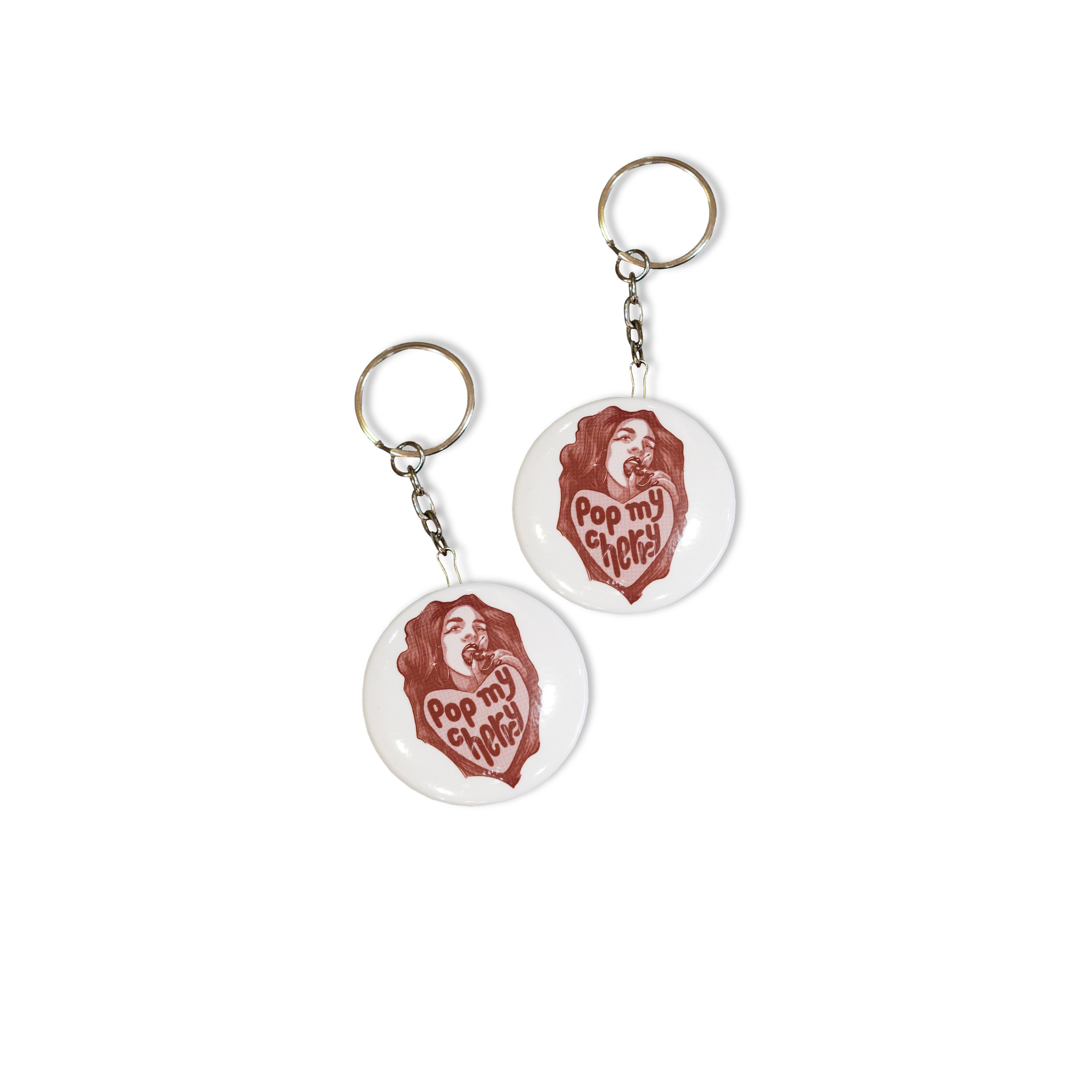 POP MY CHERRY KEYCHAIN - BOTTLE OPENER
