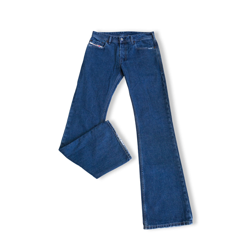 DIESEL low waisted Y2K flare jeans (S)