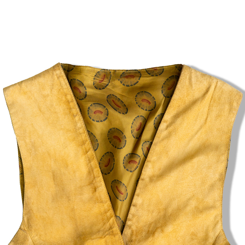 Vintage suede vest