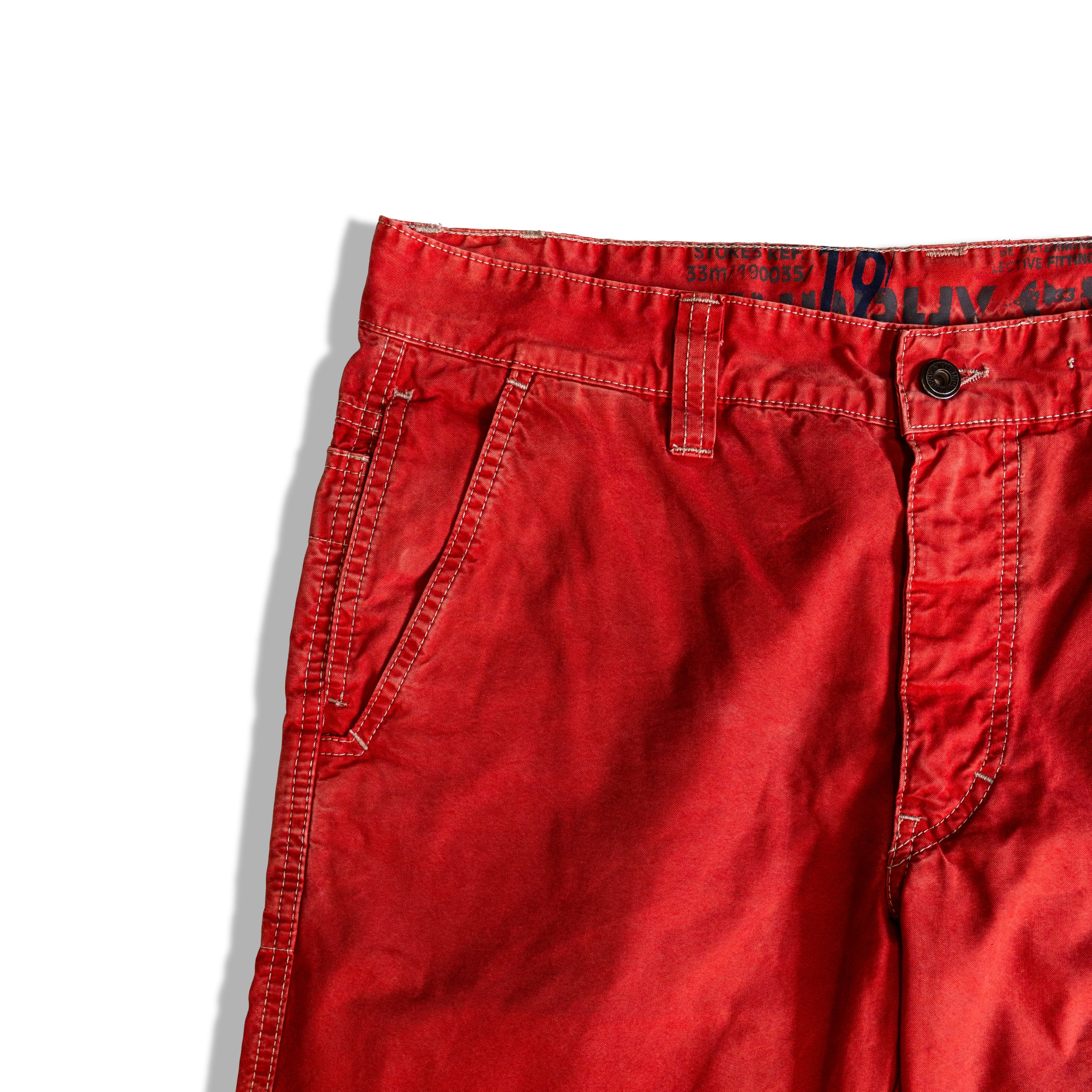 MURPHY & NYE red workwear chore pants
