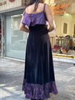 Vintage velvet dress