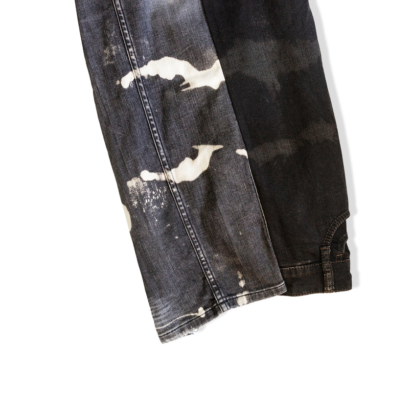 Thoughts reworked super hot baggy up-cycled jeans (EU36)