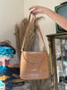 Vintage leather shoulder bag