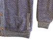Italian vintage men’s funky knit cardigan (M)