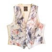 Vintage men’s abstract patterned vest (M)