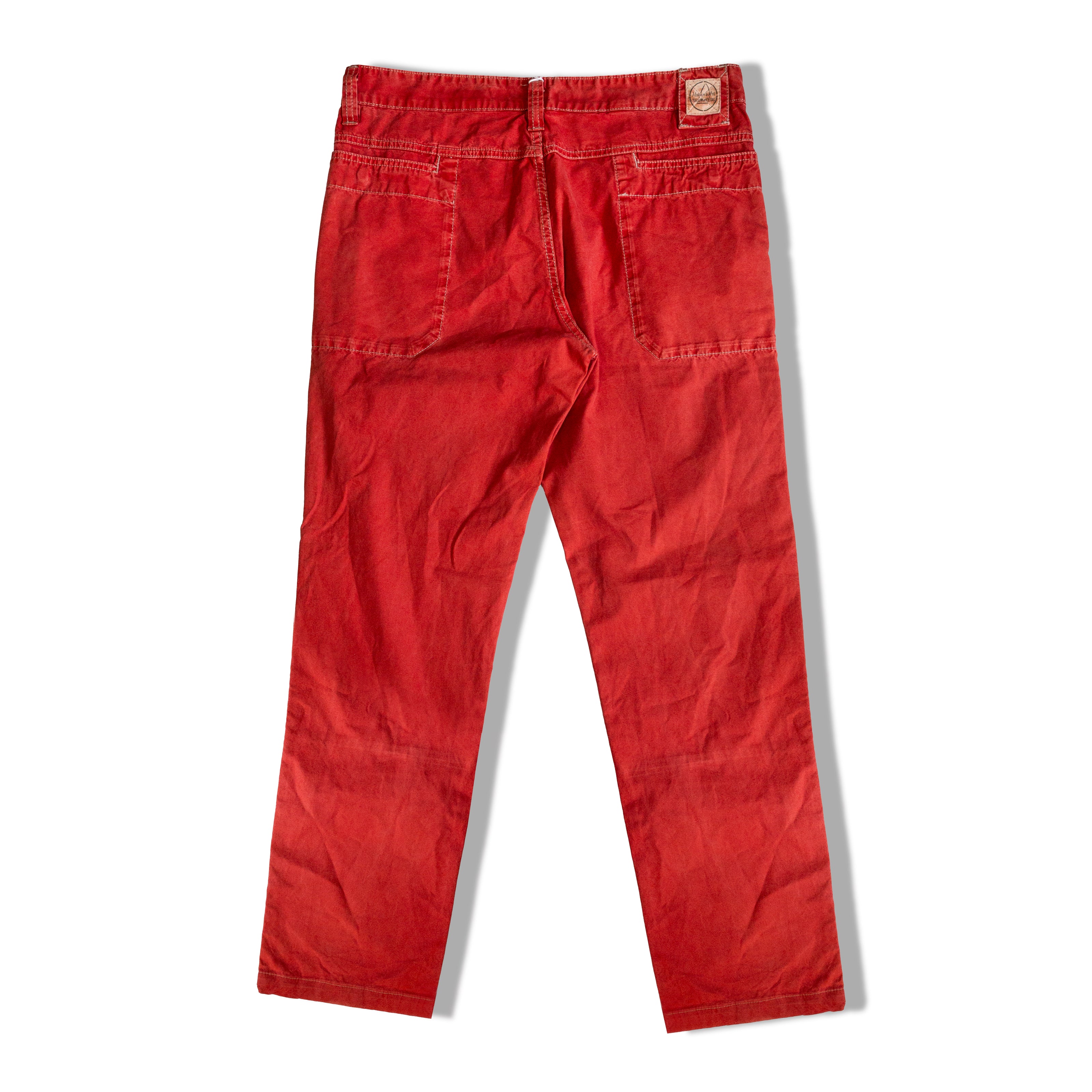 MURPHY & NYE red workwear chore pants