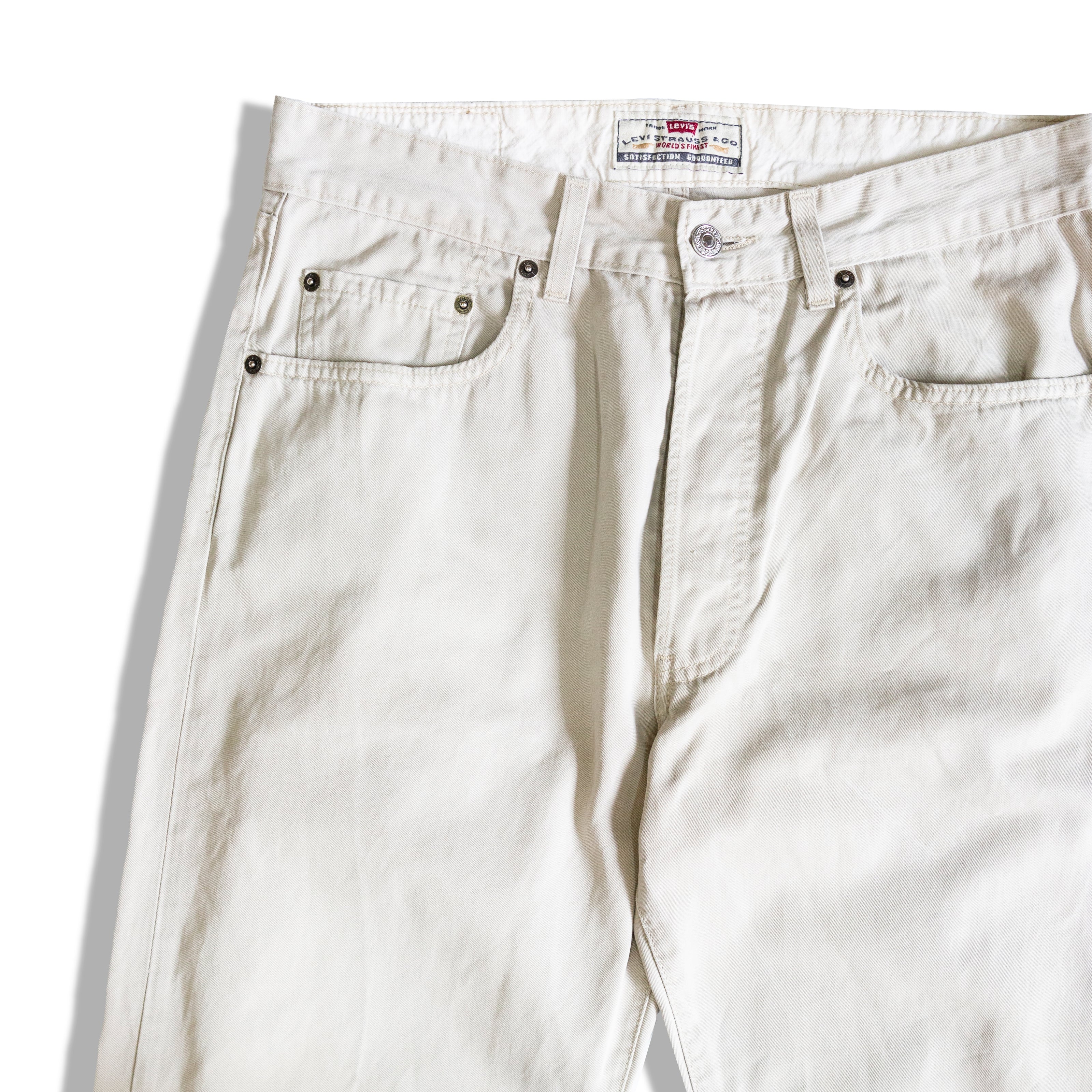 Levis 401 beige pants (W33)