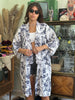 Stunning cotton yukata robe