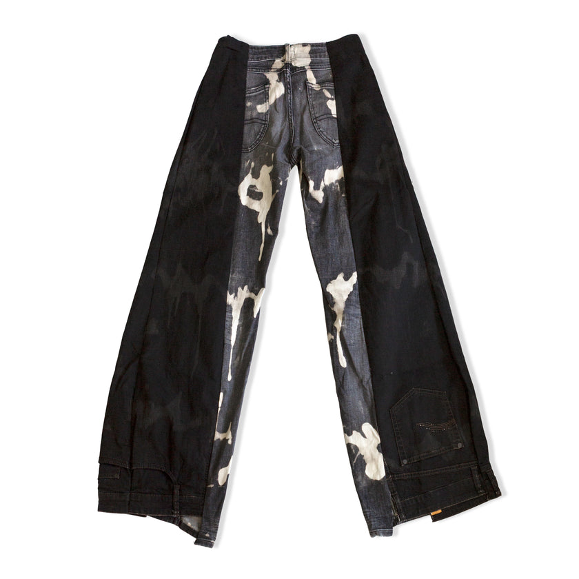 Thoughts reworked super hot baggy up-cycled jeans (EU36)