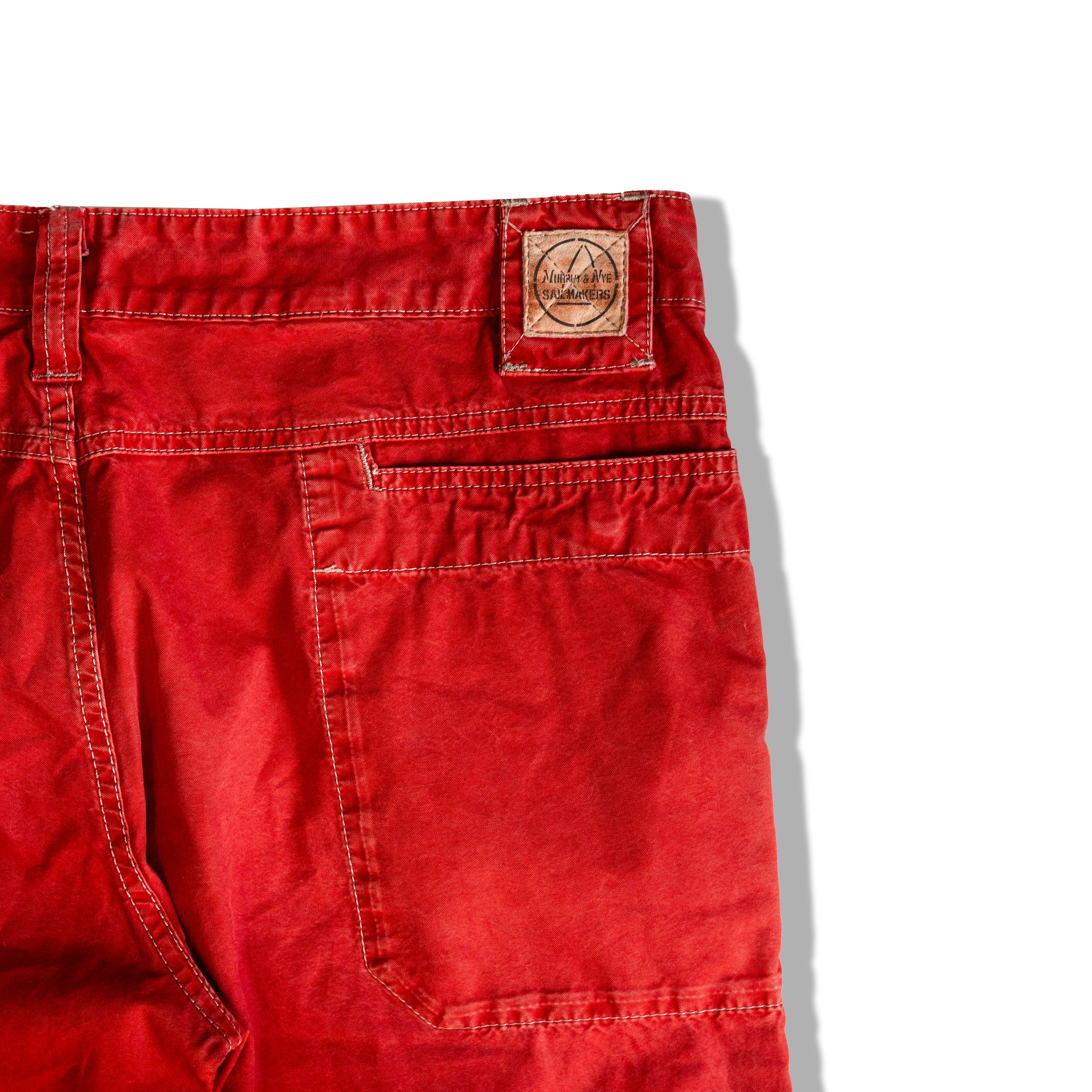 MURPHY & NYE red workwear chore pants