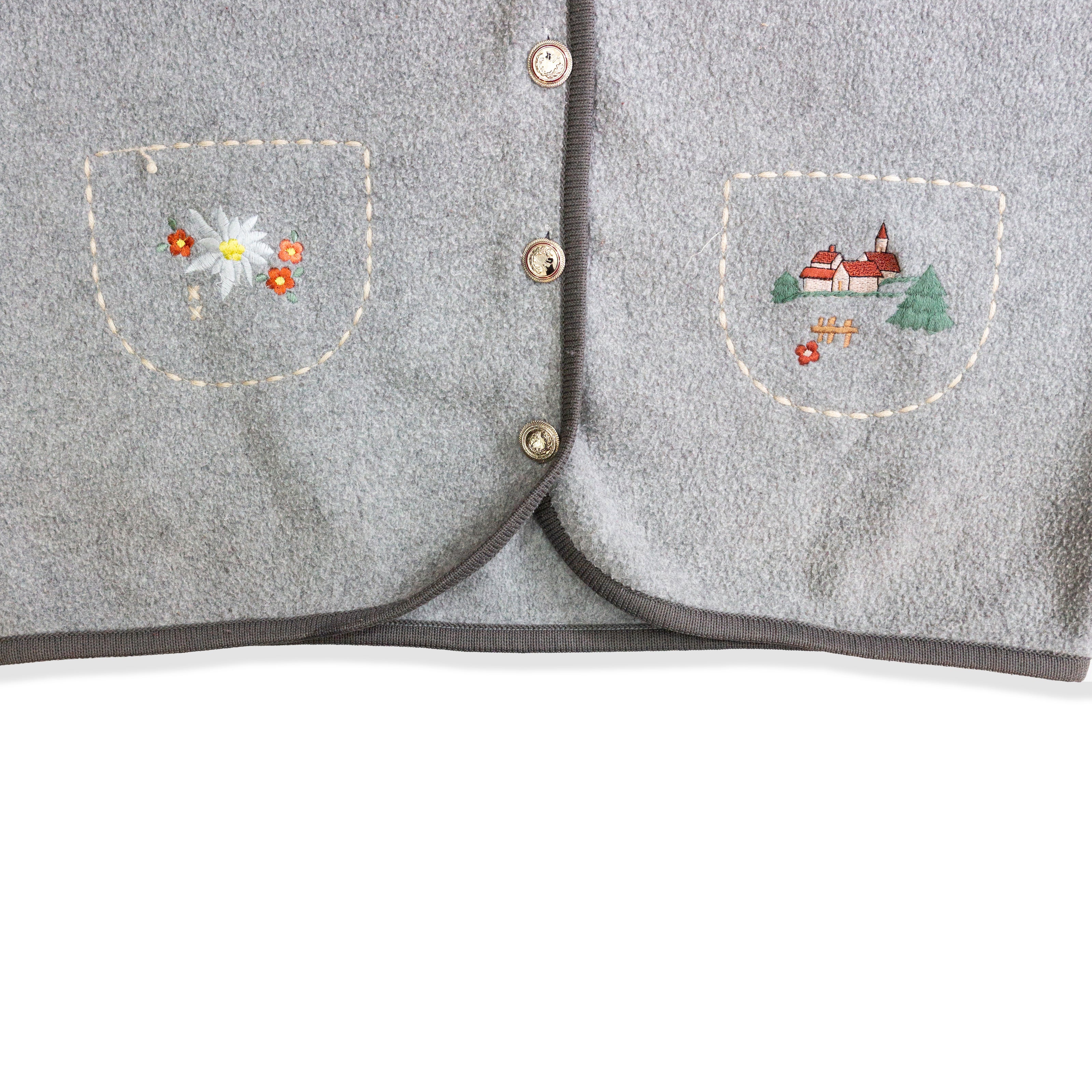 Vintage fleece vest (XL-XXL)