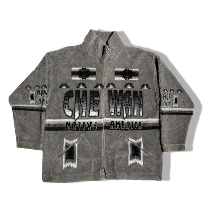 Vintage grey fleece with pockets