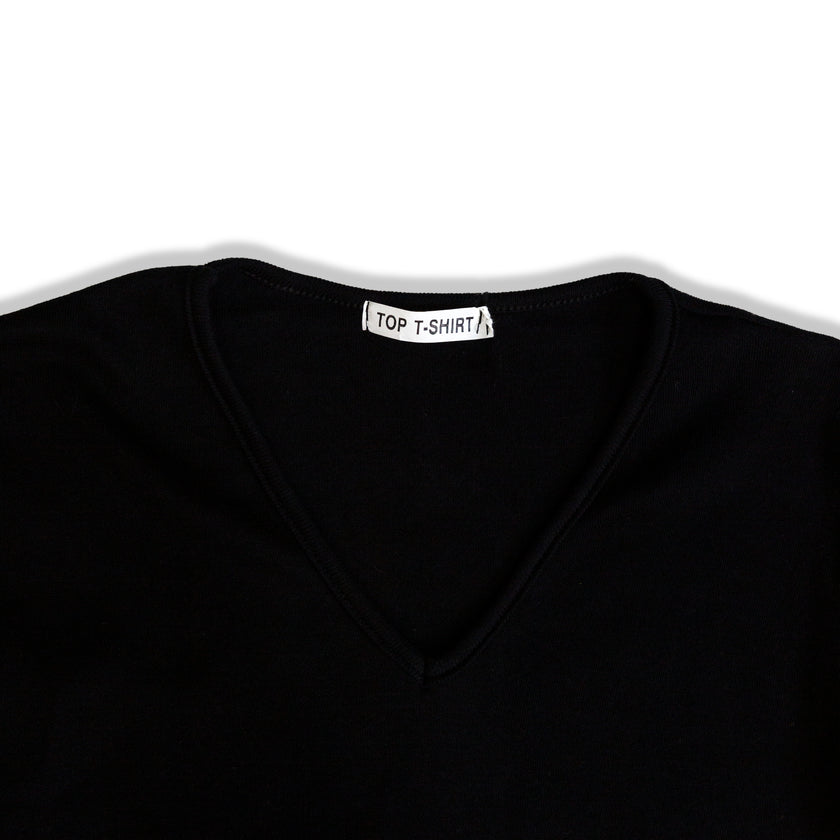 Deadstock Y2K top with embroidered flower