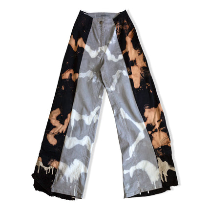 Thoughts reworked super hot baggy up-cycled jeans (EU34)