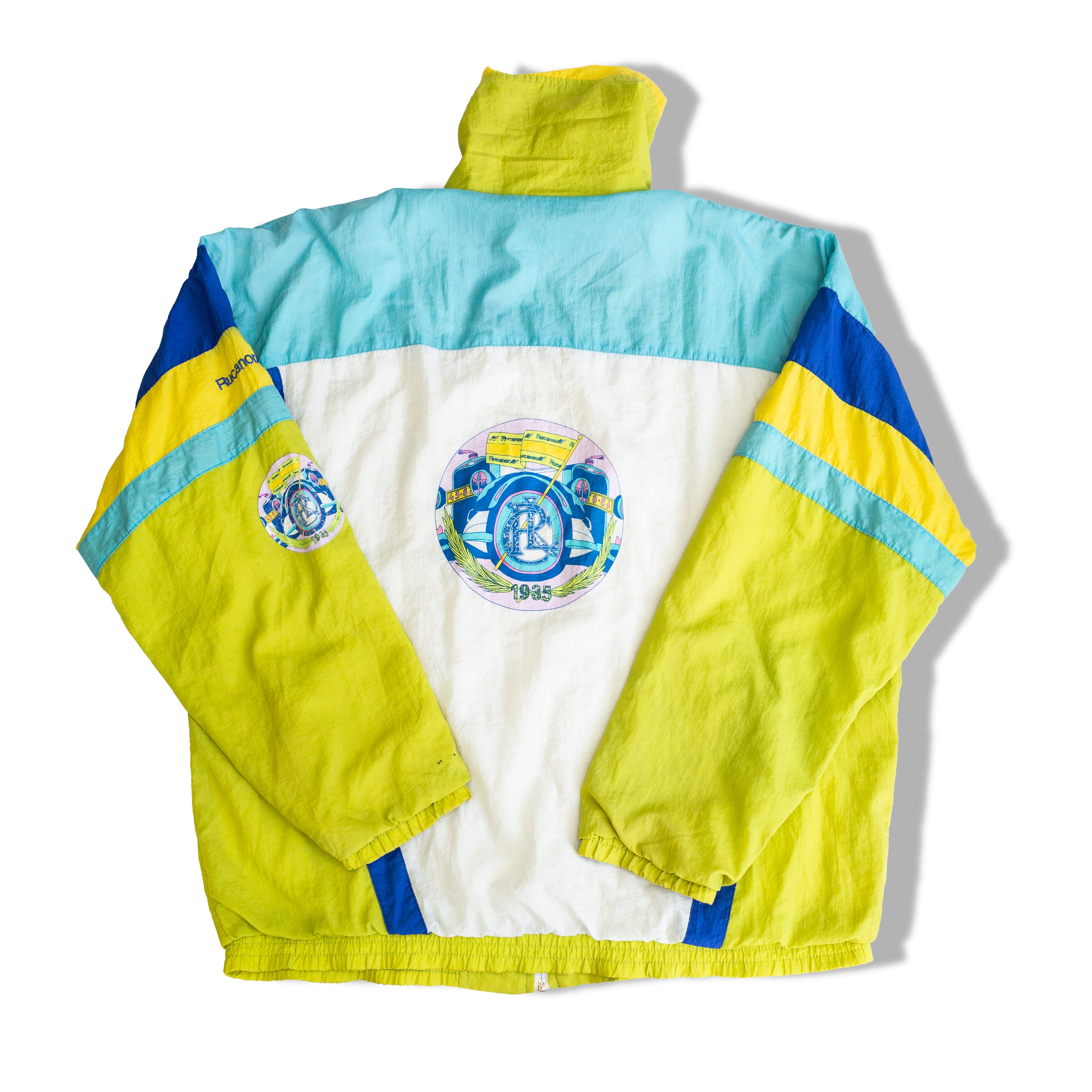 Super cute funky colorful windbreaker (XL)