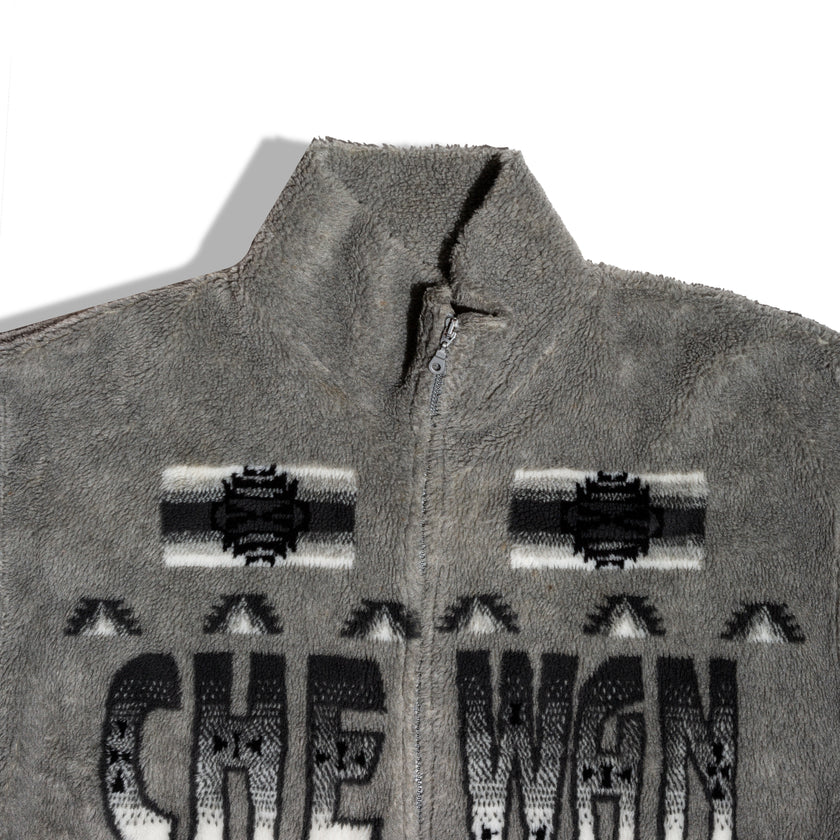 Vintage grey fleece with pockets