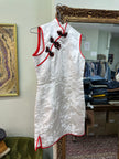 White qipao dress