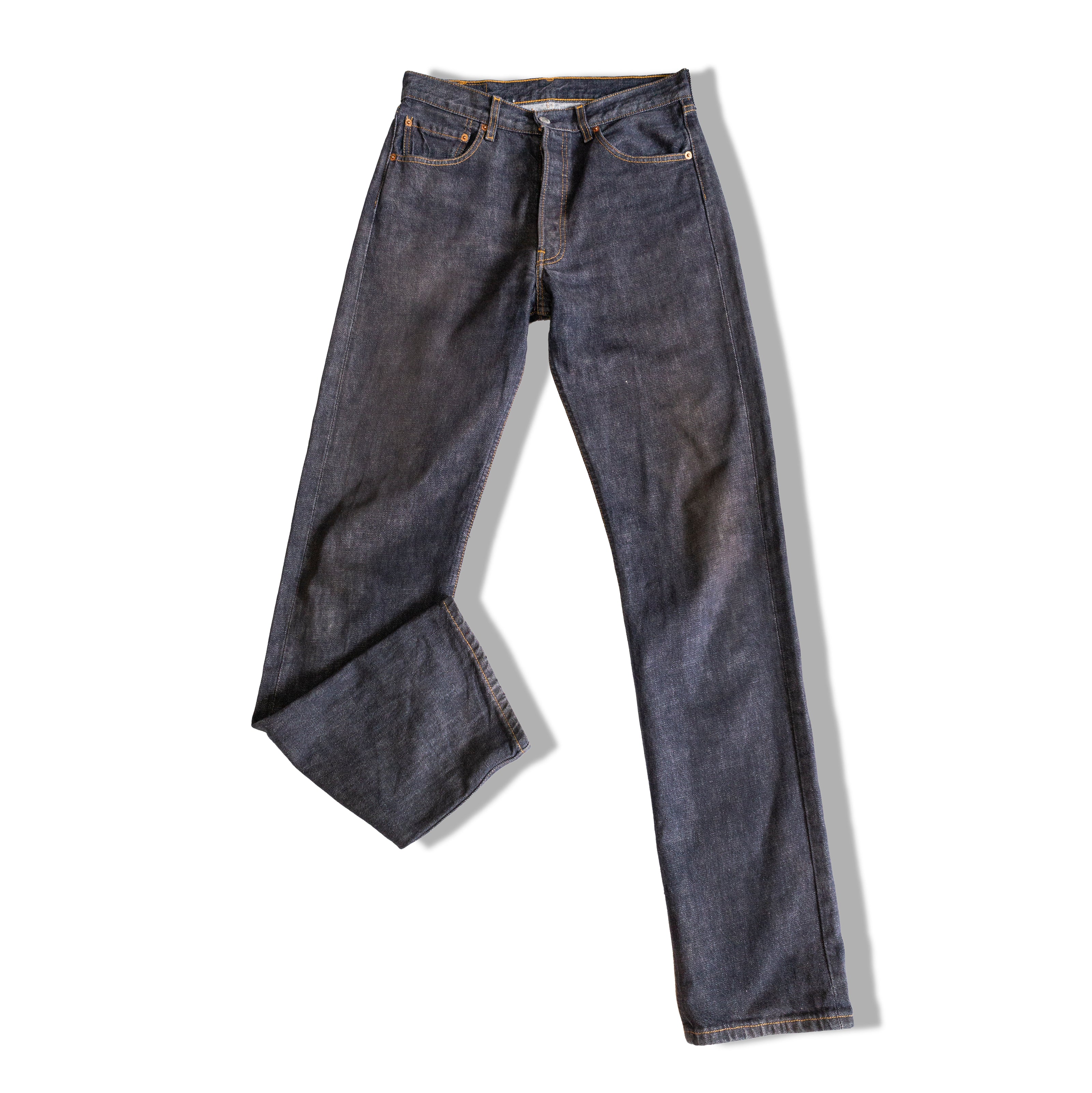 Levis 501 dark wash jeans (W32)