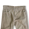 Levis 571 beige corduroy pants (W34)