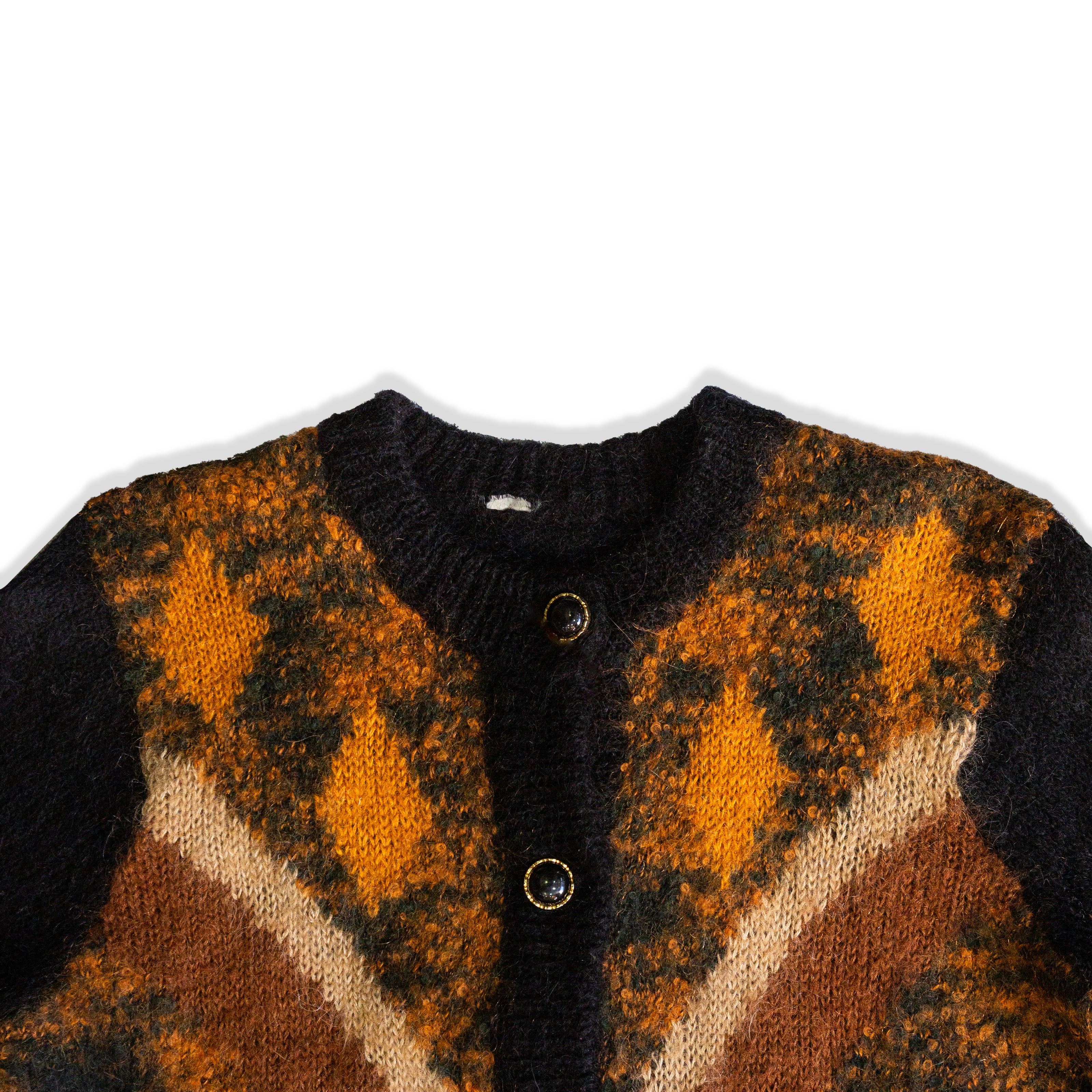 Vintage Mohair blend knit cardigan (M/L)