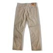 Levis 571 beige corduroy pants (W34)