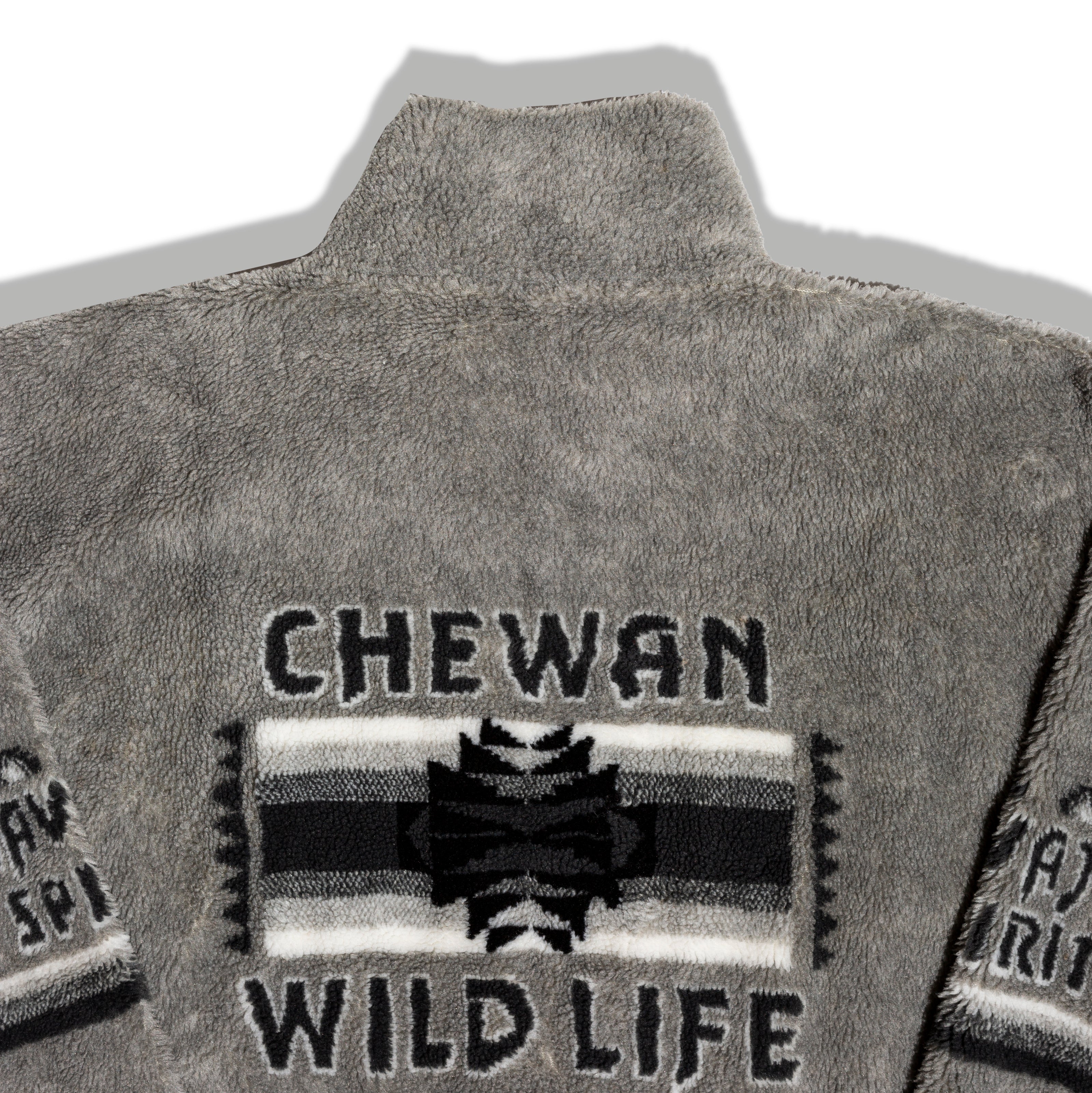 Vintage grey fleece with pockets