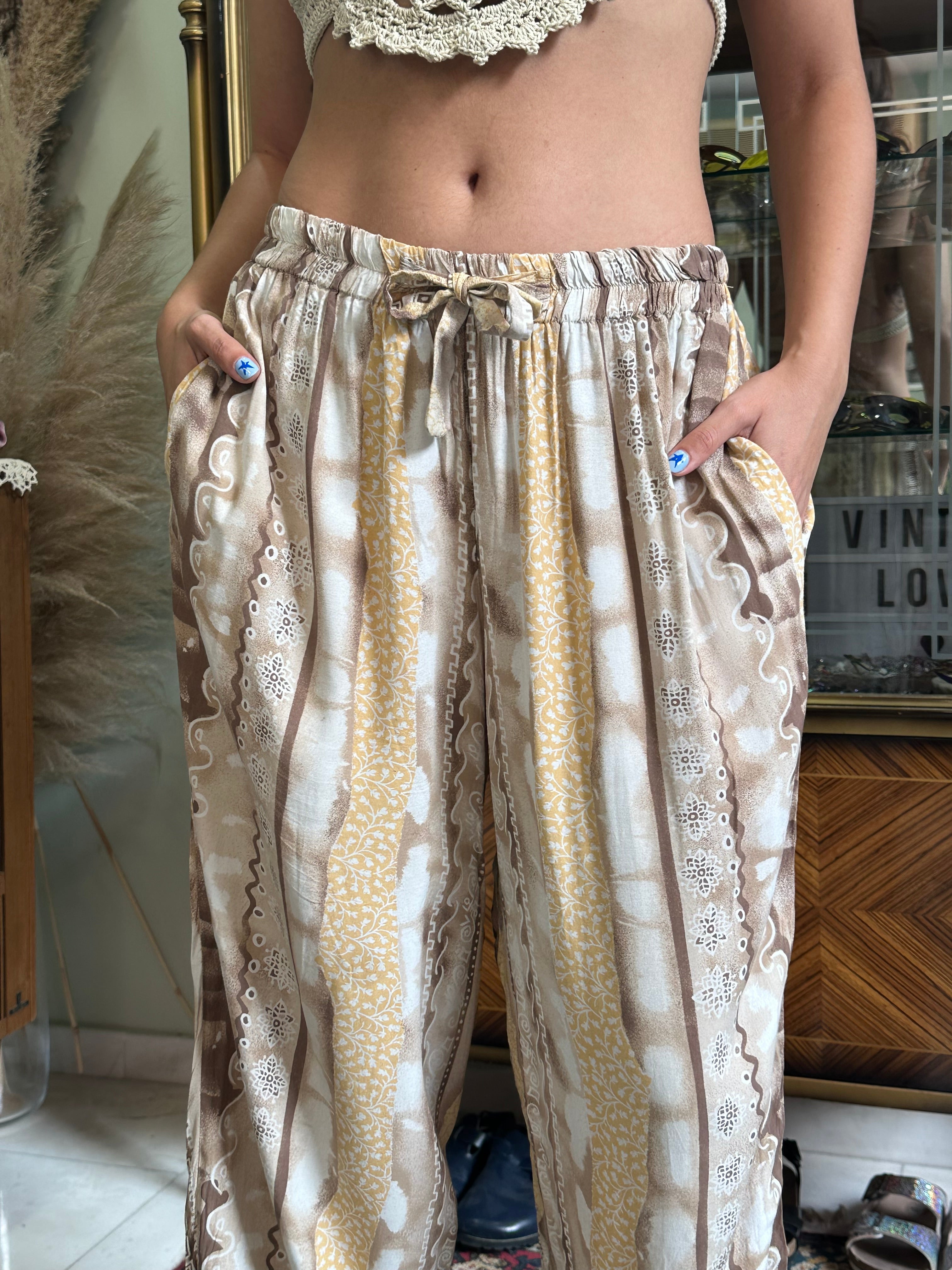 Vintage oversized funky pants