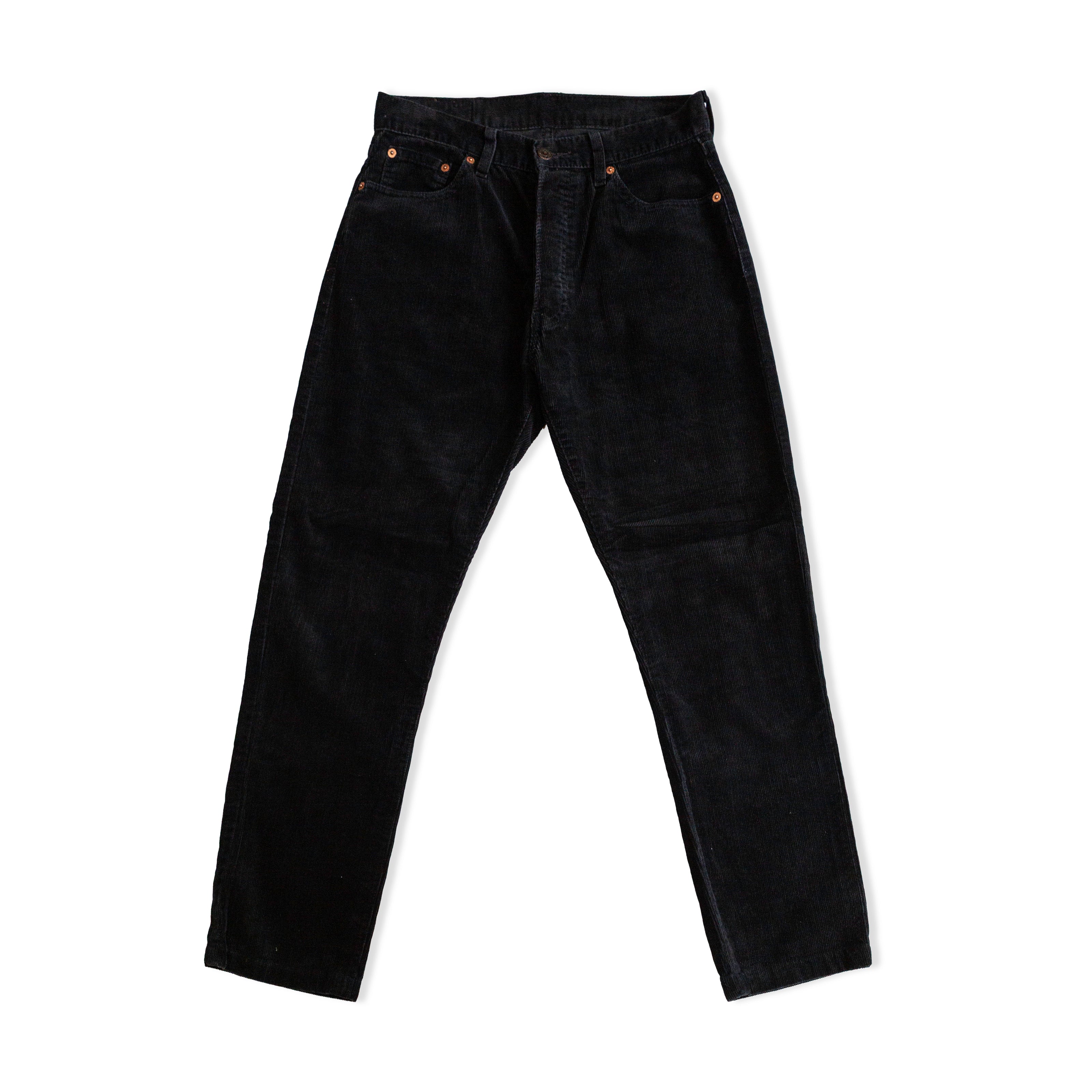 Levi's 551 black corduroy pants (W30)