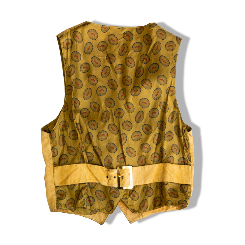Vintage suede vest