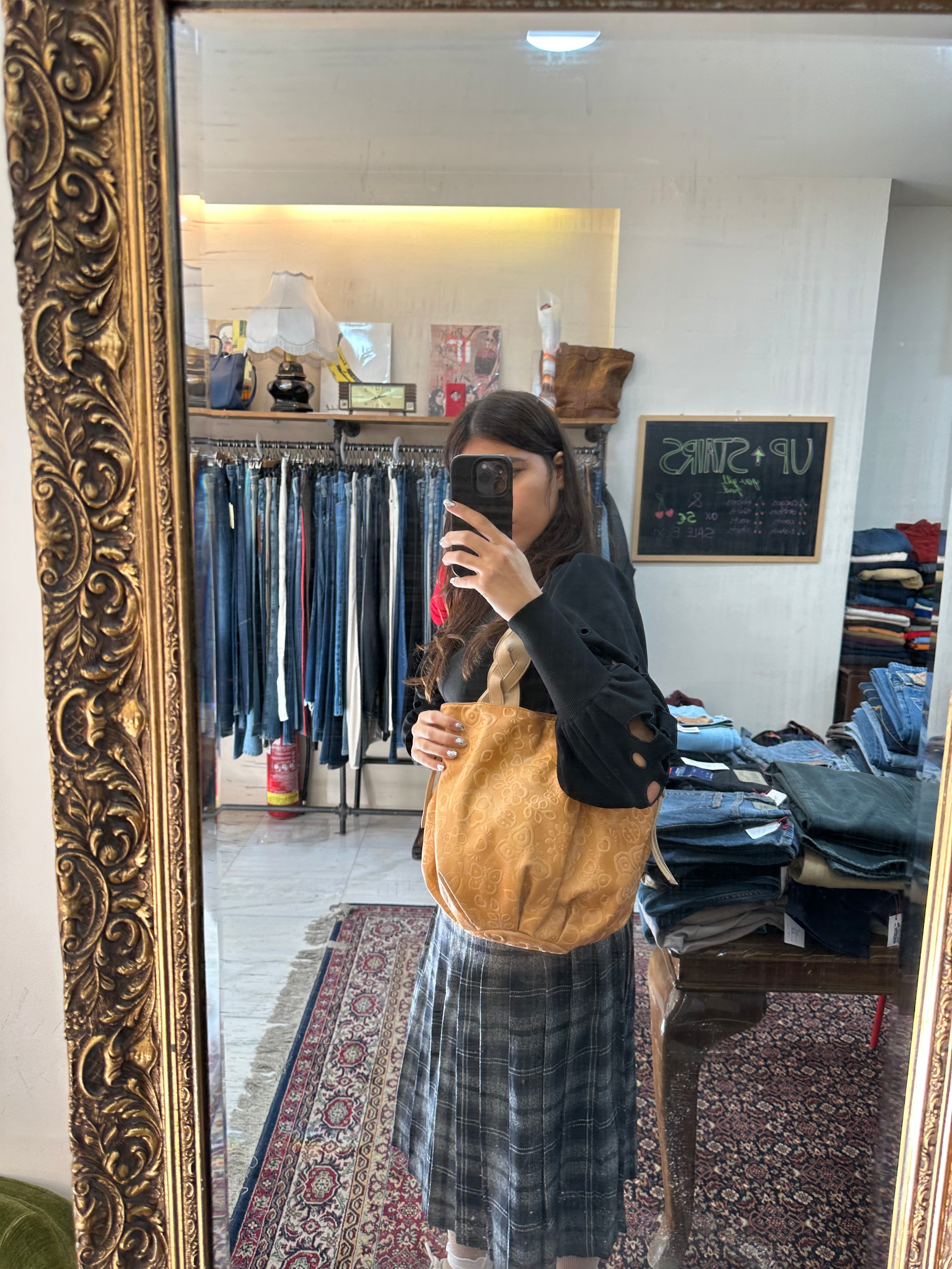 Super cute leather bag