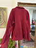 Human Nature burgundy fleece