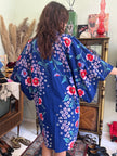 Stunning cotton yukata robe