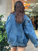 Vintage heavy oversized denim jacket (Men’s)