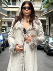 Super hot faux fur Afghan coat