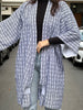 Vintage cotton yukata robe / kimono