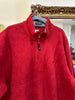 Vintage Nautica red oversized fleece