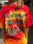 Super hot tie dye t-shirt