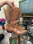 Vintage genuine leather cowboy boots